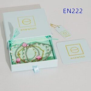 Enewton Gold and Silver beaded bracelet set